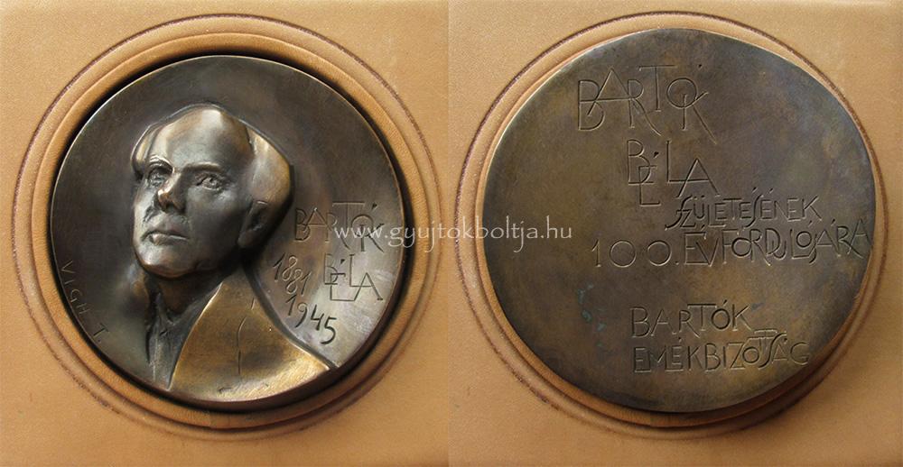 V�gh Tam�s: Bart�k B�la sz�let�s�nek 100. �vfordul�j�ra 1881-1981